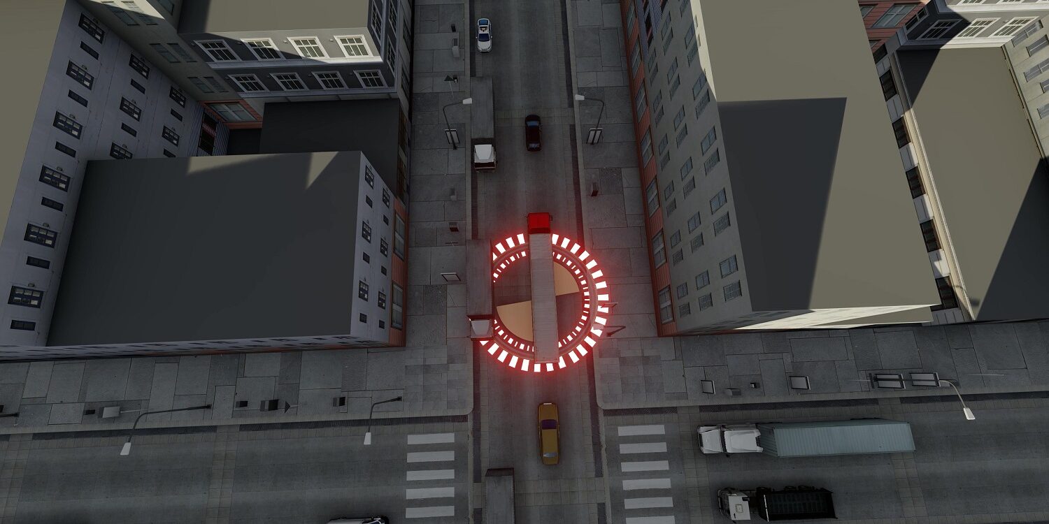 Autopilot truck gps. Autonomous vehicle. Commercial vehicle. Future concept. Autonomous smart car interior. Smart farming. Cargo truck, trailer. Self driving vehicle. Driverless car.